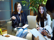 どんどんトライしたママの経験で <br />会社の育児支援がより改善される