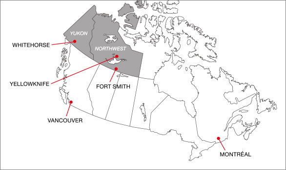 ノースウエスト準州で輝くオーロラと 特産ダイヤモンドがこころを揺さぶる カナダ、感嘆の旅