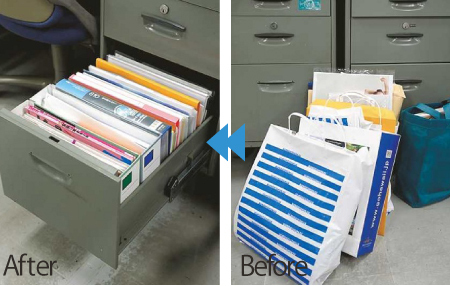 4ページ目 片づけられないcrea編集部員が劇的変身