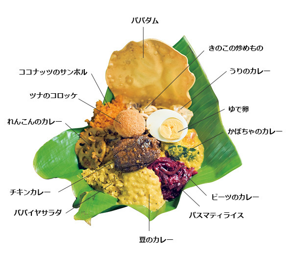 2ページ目 本場のスリランカカレーが味わえる 西早稲田の評判店 アプサラ まぜまぜが楽しい 東京スリランカカレー4選