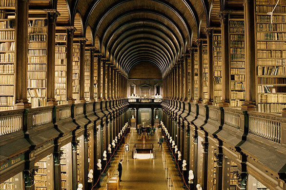 アイルランドが誇る美しい図書館は スター ウォーズ に影響を与えた 今日の絶景