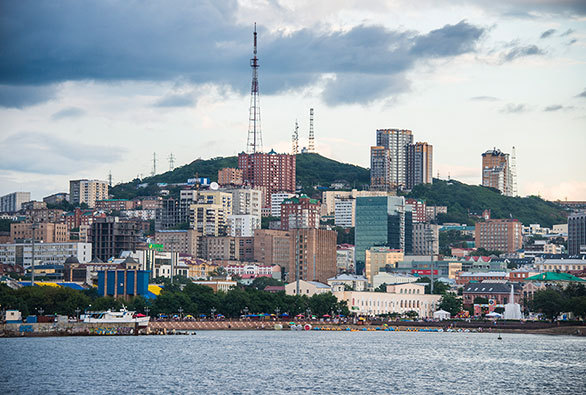 日本から一番近い欧州の都市 ウラジオストクの情趣に富む街並み 今日の絶景