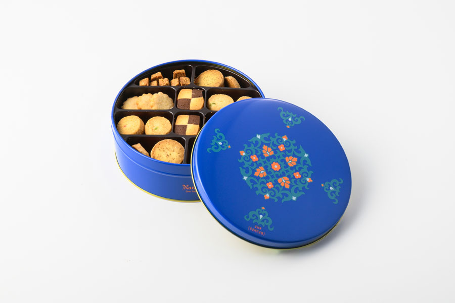 1 14 火 Crea30周年プレゼント 奈良ホテル の可愛いクッキー缶