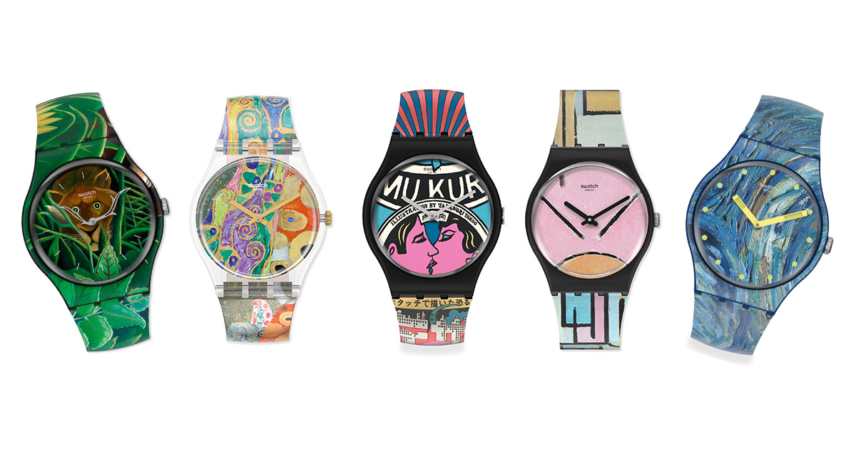 2ページ目)MoMAとSwatchのスペシャルコラボ♡ “あの名画”が「時計」に
