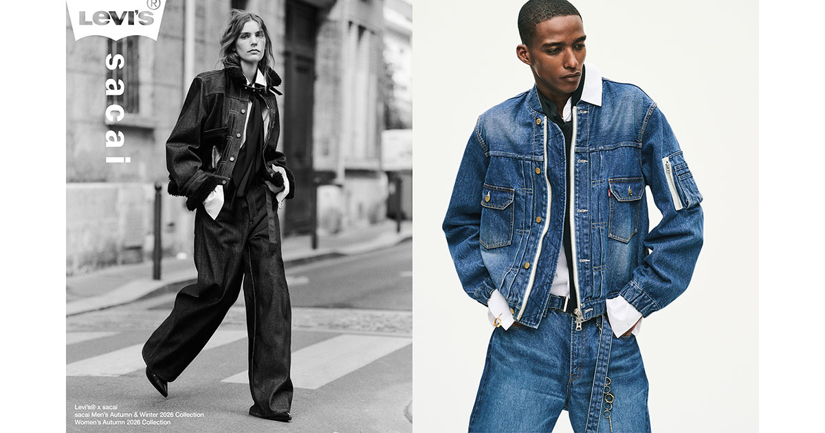 し*う様 Levi's sacai デニムジャケット デニムラバーの大人たちへ》Levi's®×sacaiの第3弾が登場。伝統を再構築
