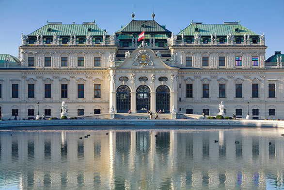 オーストリアの英雄や女帝が愛した 美しい眺め という名の宮殿 今日の絶景