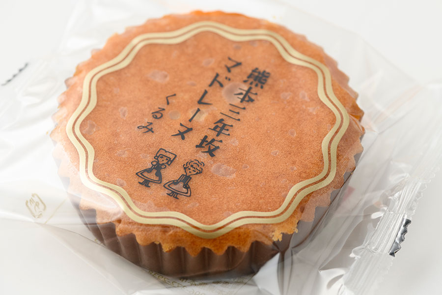 熊本県 レトロかわいいお菓子 三年坂マドレーヌ は少女パケ 47都道府県の レトロかわいいお菓子