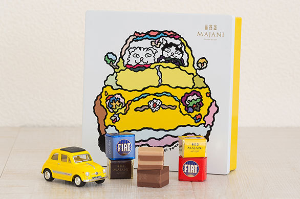 車好きな彼のハートを盗む マイアーニのfiatチョコレート 甘くて苦い極上のプレゼント 17年バレンタインチョコレート