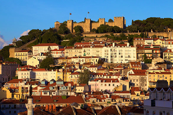 リスボンの城と街並みを眺めると サウダージ の意味を実感する 今日の絶景