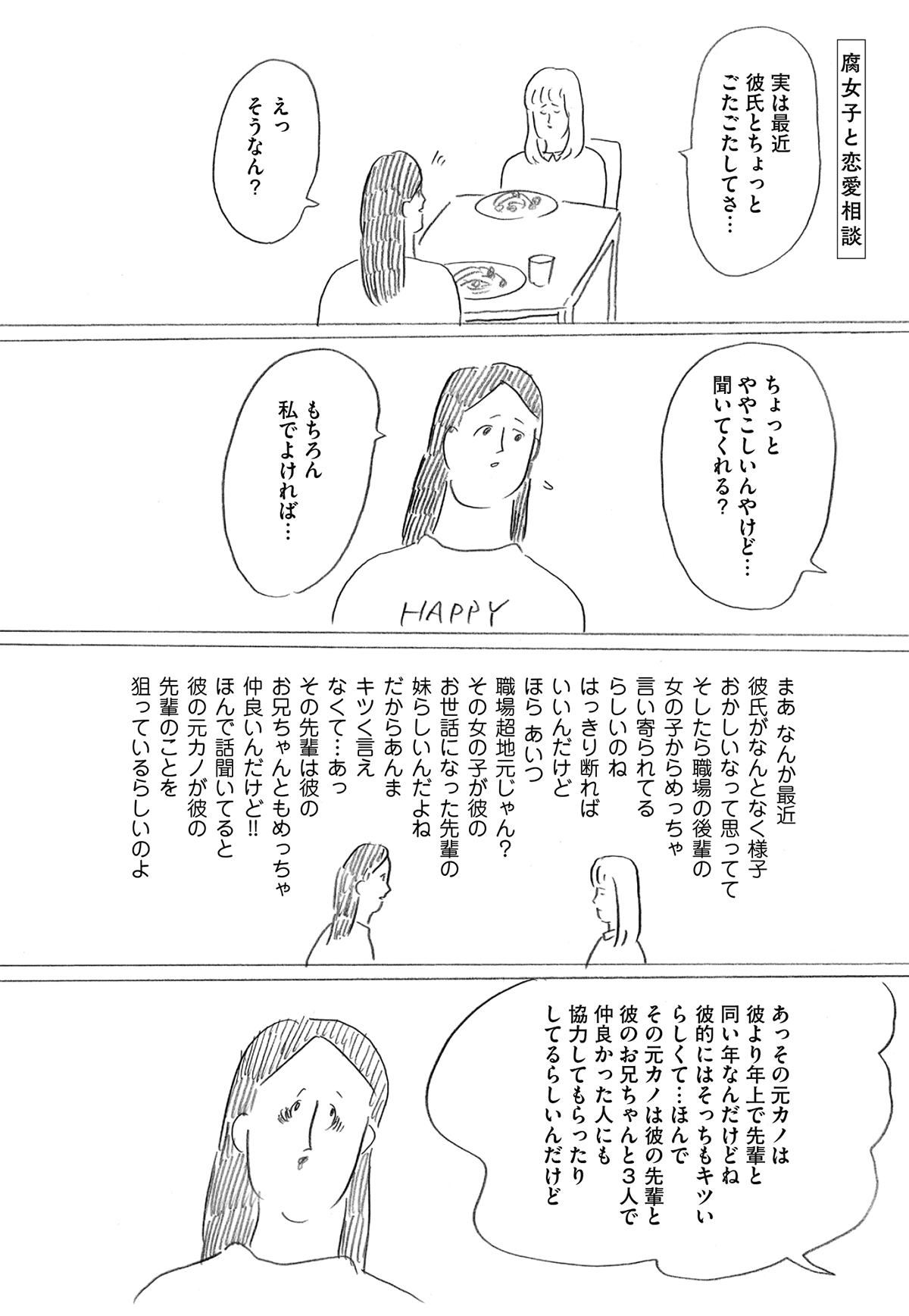 第7回 腐女子と恋愛相談 まるごと 腐女子のつづ井さん