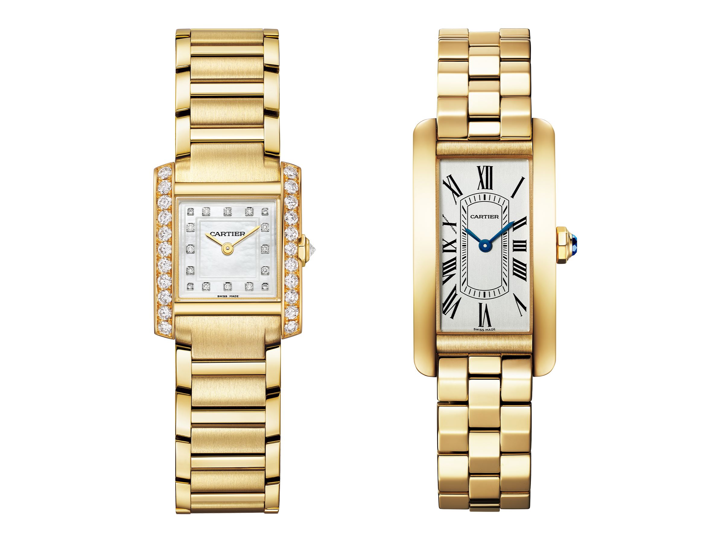 K932-O3-696◎ 【電池交換済み/稼働】 Cartier カルティエ マスト 