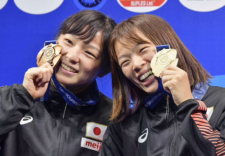 姉妹でメダルへ 女子レスリング 川井姉妹の 二の腕 の強さに注目 オリンピックアスリート 美しきマッスルボディの秘密